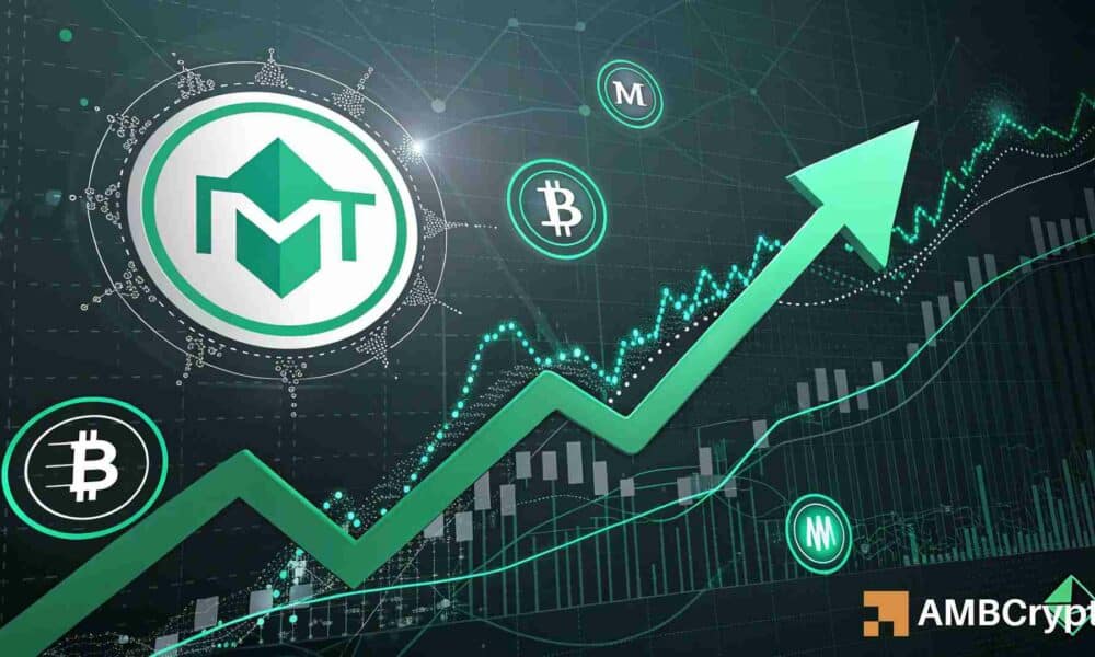 Mantle Stock Price Rises by 11% â€“ This Signal Could Hint at MNT\